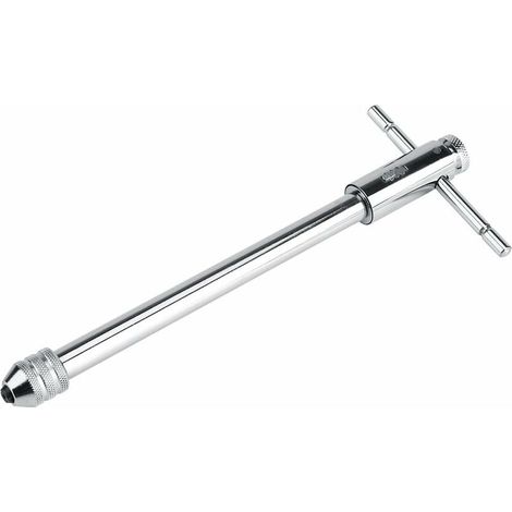 M3-M8 T-Handle Adjustable Ratchet Screwdriver for Tap and Die Set (M3-M8 Long) (1/5)