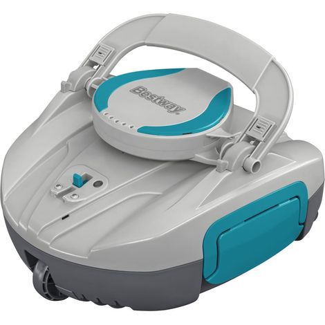 TrAdE Shop Traesio - Robot Pulitore Per Fondo Piscina Autonomo A Batteria Ricaricabile Aquatronix G100 58864 -