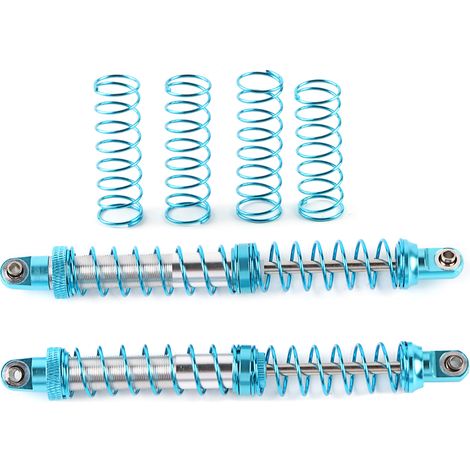 Amortisseur en métal réglable pour voiture sur chenilles RC SCX10 TRX-4 D90 à l'échelle 1/10 (120 mm) (1/5)