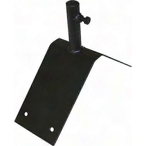 Support de fixation robuste pour girouette météo - Plaque de montage toiture, 1 pièce, installation station météo extérieure. (1/5)