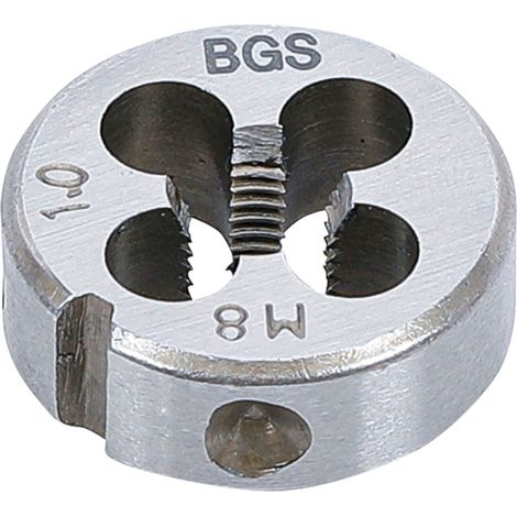 Attrezzo Manuale BGS Filiere M8 25 Millimetri Argento (1/2)