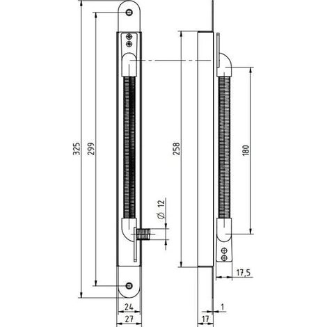 Cubre cable Abloy modelo 3598645677383 acero cromado 7 5 mm