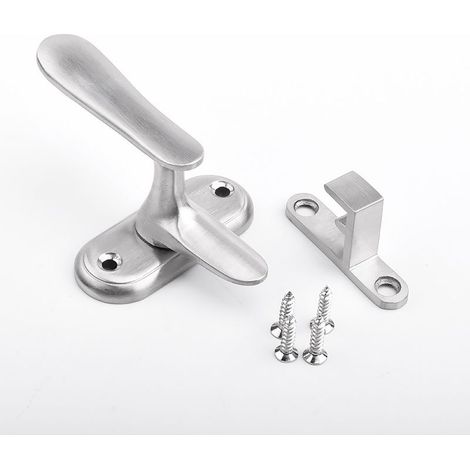 – Loquet de porte quart de tour en acier inoxydable 304 – Dimensions 73x50x35mm – Sécurise fenêtres et portes efficacement (1/5)
