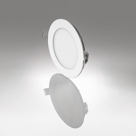 Vivida - SUMMER pannello incasso led grigio Ø135mm 3000K (Luce Calda) 9W