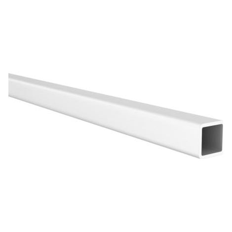 Profil de tube carré  Fabriqué en aluminium  Finition anodisée mate    Mesures 10101000mm  Longueur du profil 1 mètre  Épaisseur 1 mm  1 unité
