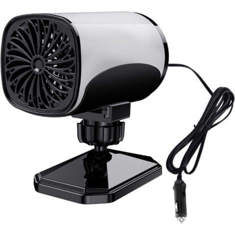 Portable car heater, windshield defogger, 2 in 1, white, 12V 150W (1/5)
