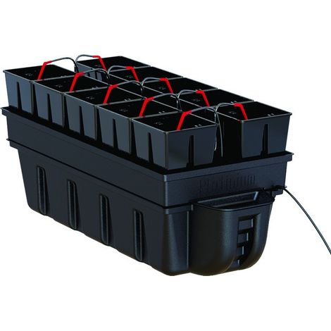 Système hydroponique - HydroStar 10 pots 90 x 40 x 39 cm - Platinium Hydroponics