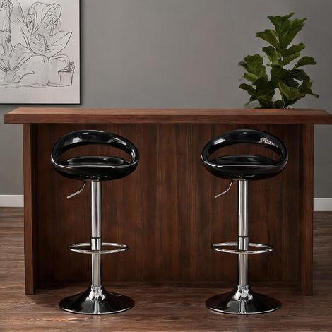 Tabouret de bar réglable de 76 à 96 cm 46 x 41 x 96 cm (1/5)