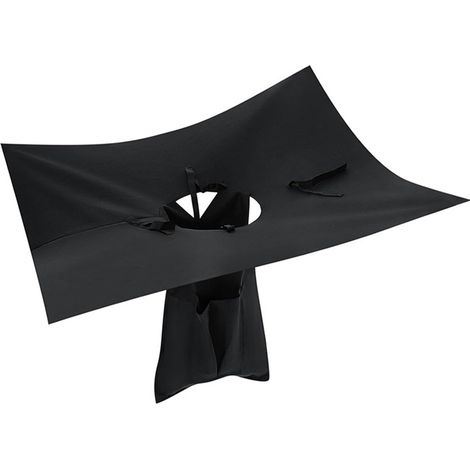 Filtre de vidange pluviale 48x22 pouces, insert de bassin collecteur, protection contre les sédiments d'huile, couvercle de chapeau de sorcière avec sangles pour parking, chantier de construction, noi (1/5)