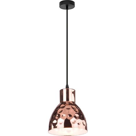 Lampe suspendue design rétro, coup de marteau, pendule, éclairage de salon, couleur or, V-TAC 3713 (1/4)