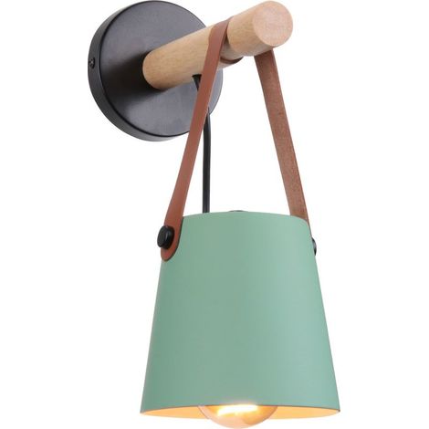 Moderne Applique Murale Contemporain Industrielle Vert Lampe de Chevet Eclairage pour Salon Chambre Couloir (1/5)