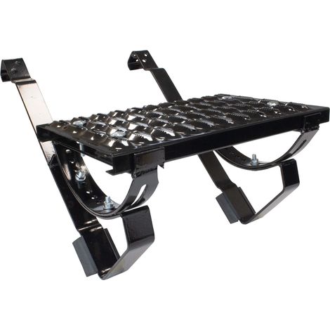 Kit de grilles de défilement pour tuiles ondulées – Acier galvanisé résistant aux intempéries – Accessoires de montage inclus – 40cm noir