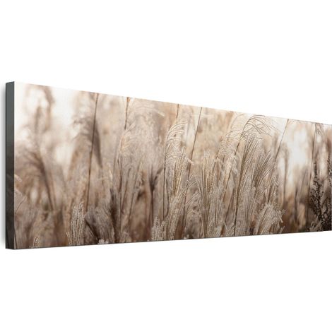 Bild auf italienischer Leinwand 90 x 60 cm – Boho-Stil – Natur Bild auf italienischer Leinwand 120 x 80 cm – Boho-Stil – Natur
