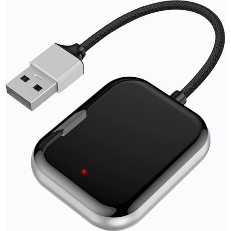 Adaptateur CarPlay sans fil pour voiture : connexion filaire vers sans fil, mini dongle CarPlay pour voiture (1/3)