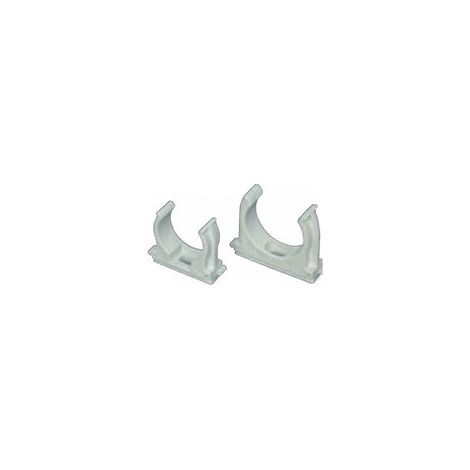 Schneider Electric – Clip de fixation 20 mm – Polyamide 6/6 – Installation rapide sur tubes de 20 mm – Lot de 50 pièces – Pour usage intérieur