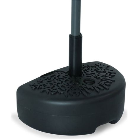 Base de chapeau de soleil (noir - plastique) (1/4)