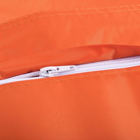 Housse Vide Pouf Géant XL Intérieur et Extérieur Orange CLASSIC BiG52