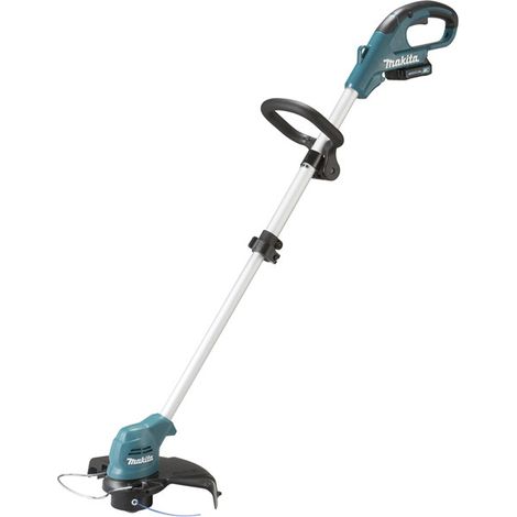 Makita UR100DWAE desbrozadora inalámbrica azul roja (1/5)
