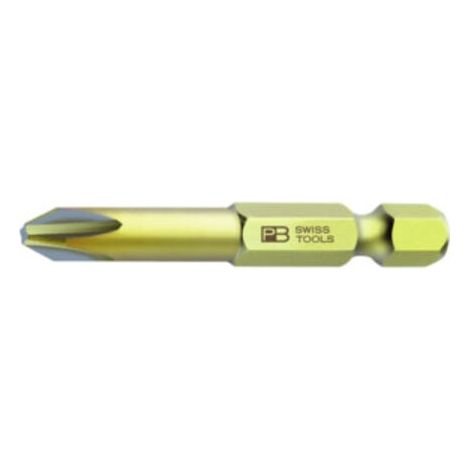 PB Swiss Tools Klinge, für Phillips, Schaft E 6,3, Kreuzschlitzgröße 3, 95 mm Länge
