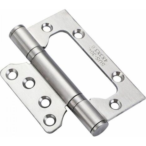 Charnière de porte robuste en 2 pièces, charnières en acier inoxydable, charnière de porte à roulement à billes, charnière de portail extérieure pour portes d'entrée (1/5)