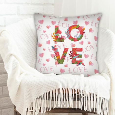 Housse de coussin moderne design résistant pour canapé lit salon chambre décoration de la saint-valentin