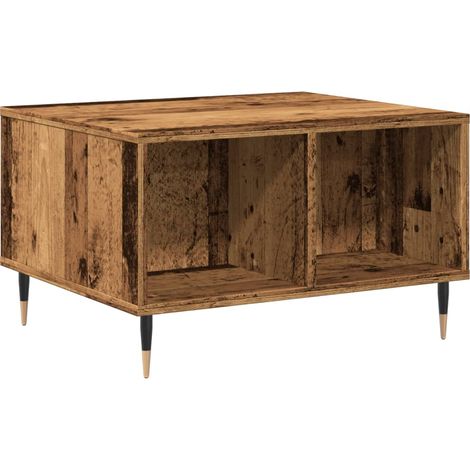 Maison Exclusive - Table basse vieux bois 60x50x36,5 cm bois d'ingénierie