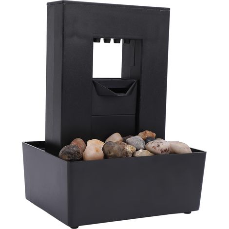 Petite Table de Relaxation pour Intérieur, Fontaine et Cascade, Décor Cascade pour Maison, Chambre, Salon, Bureau (1/5)