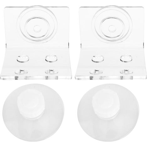 SPS-Korallenhalter für Aquarien, Knopfloch-Basis mit 4 Löchern, Frontbeladung, Montage oben/unten, Dekoration (1/5)