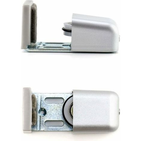 Porte Guide Infrieur ajustable guide de plancher roues anti-rayures avec roulement billes pour porte coulissante cadre (1/4)