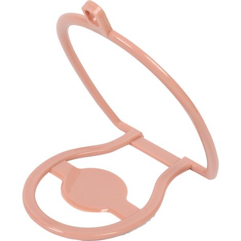 Lot mural pliable autocollant, crochets muraux pliables, porte-manteaux vêtements chapeau écharpe serviette (Rose) (1/5)