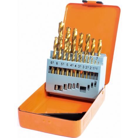 Vaunt Essentials HSS Titanium Coated Drill Bit Set - 19 Piece E1324040 (1/5)