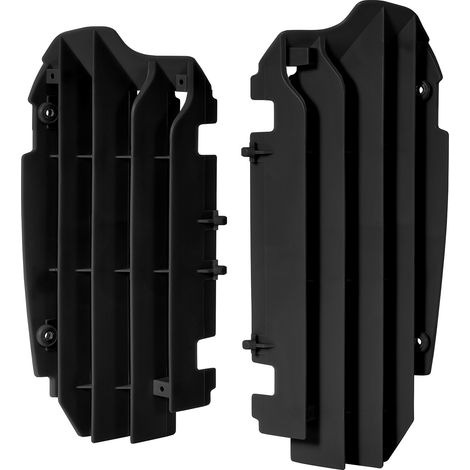 Griglie di protezione radiatore Polisport kxf 250 13 16 nere resistenti