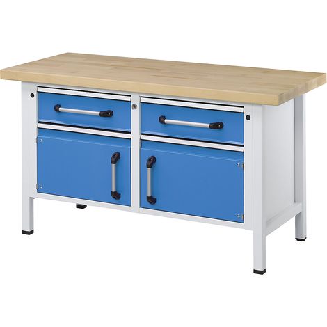 eurokraft pro, Établi sur piétement, largeur 1500 mm, 2