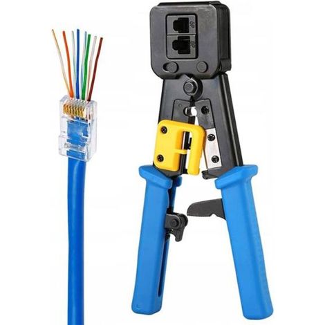 JSSEVN - Crimping tool for through-plug mains socket