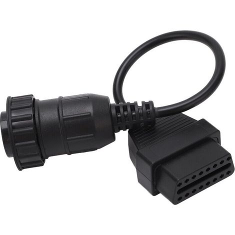Câble de connecteur OBD2 14 broches vers 16 broches, outil de Diagnostic, adaptateur de Scanner de remplacement pour mercedes-benz, 2 pièces (1/4)