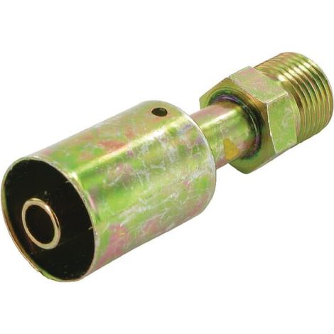 Raccordo a/c Nr.8 3/4"-16 tubo std-acciaio UNIVERSALE KL070587 (1/2)