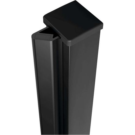 Polysan Zoom - Perfil de pared, negro mate ZL4989B (1/2)