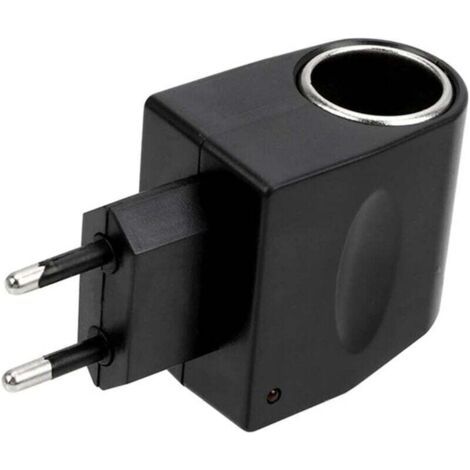 220 V auf 12 V Auto-Stromrichter, Auto-Zigarettenanzünder-Netzteil für AC-DC-Stromversorgung für Elektroautos, Lieferwagen, EU-Vorschriften