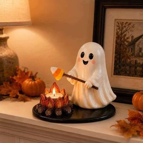 Neuer Halloween-Teelichthalter fürs Lagerfeuer – Geisterhaft