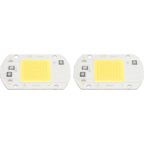 2 puces LED COB haute puissance, LED SMD intégrée sans pilote, LED COB pliable à faible consommation, lumière froide, 20 W (1/5)
