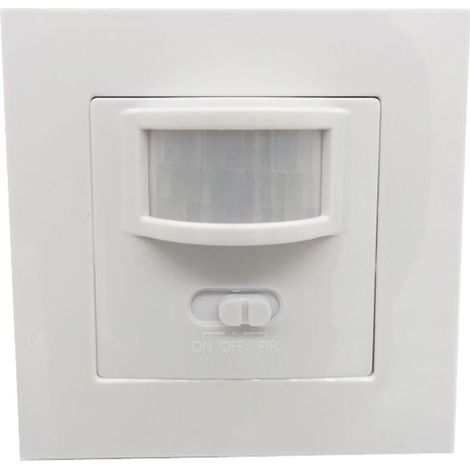 Le puissant interrupteur à capteur infrarouge de détection de présence humaine à deux fils de type 80 peut remplacer l'interrupteur ordinaire 110-240 V. (1/4)