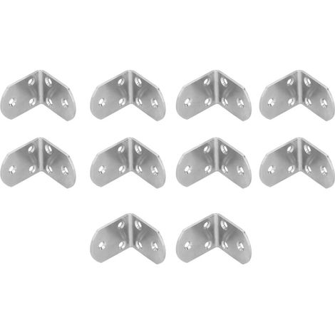 Attache d'angle, Support d'angle en Forme de L, Support d'élargissement à Angle Droit, pour Tables de Lits(Small) (1/5)