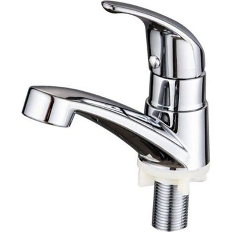 Lavabo Sous Comptoir - Robinet Eau Froide Monotrou - Salle De Bain - 1 Unite (1/3)