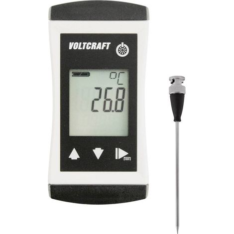 VOLTCRAFT PTM 100 + TPT-207 Termometro -200 - 450 °C Sensore tipo Pt1000 IP65 (1/5)