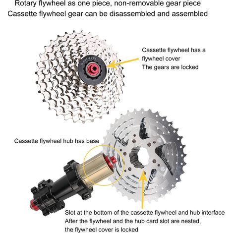 Groupe de Transmission VTT 8 Vitesses, Cassette 11-32T, Dérailleur Arrière et Manettes pour VTT et Vélo Tout Terrain (1/4)