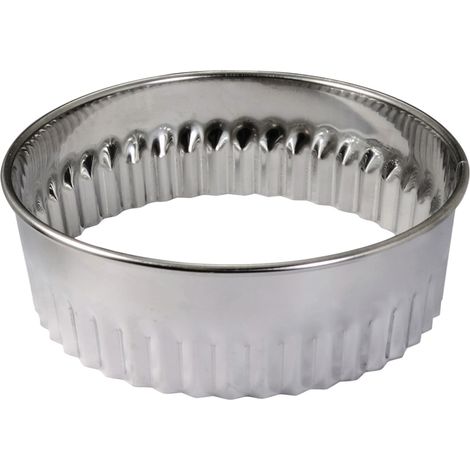 Gobel - Boite de 8 découpoirs Cannelé en Inox