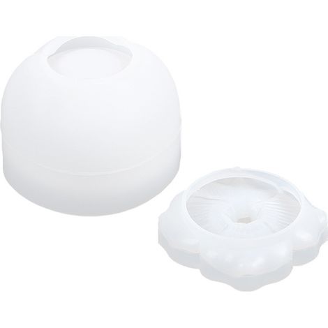 2 moules en silicone pour citrouille, 8,4 x 9,9 cm, finition brillante, réutilisables, pour résine époxy et coulée (1/5)