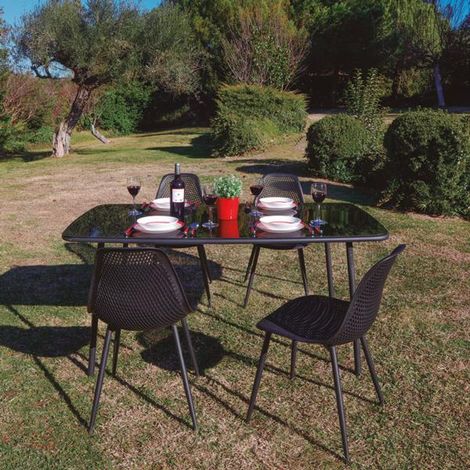 Conjunto Dublín mesa + 4 sillas - (1/4)