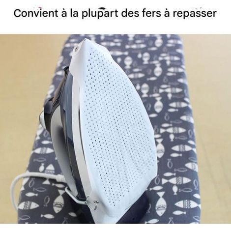 3PCS-Semelle Antiadhésive pour Fer à Repasser Universelle,Protection Semelle Repassage,Accessoire de Fer à Vapeur,Empêche la Brûlure (1/5)