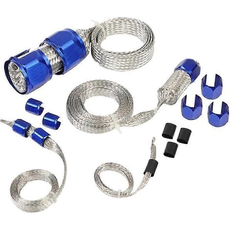 Kit de fundas para mangueras de calefacción de radiador, mangueras de combustible y línea de vacío universales para automóviles. (1/5)